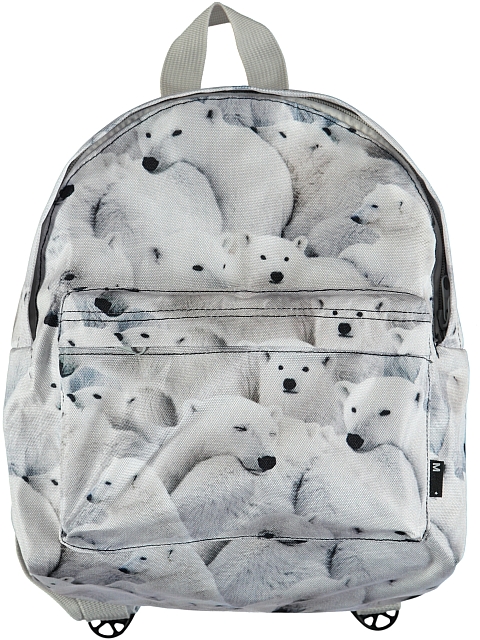 Molo Kids Backpack Polar Bear Jersey